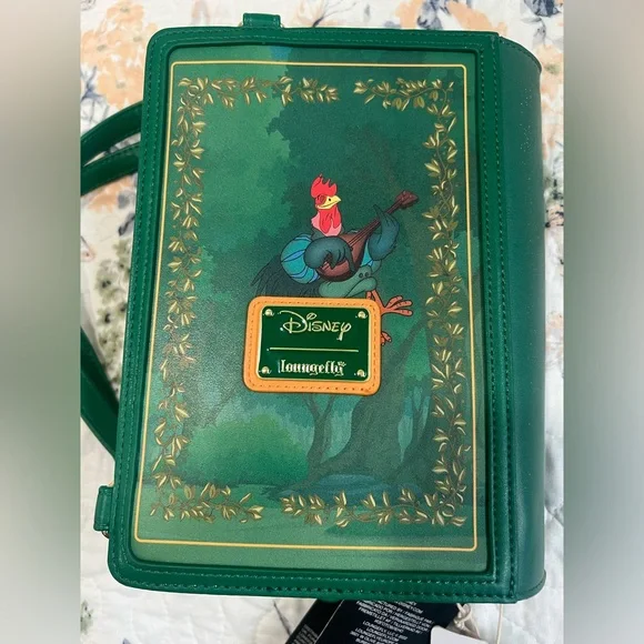 Loungefly Robin Hood Book Crossbody Bag - Picture 2 of 14